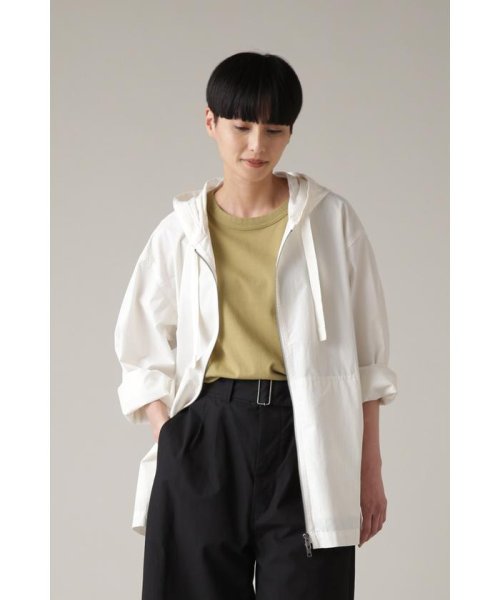 MHL.(エムエイチエル)/LIGHTWEIGHT COTTON NYLON PLAINWEAVE/WHITE