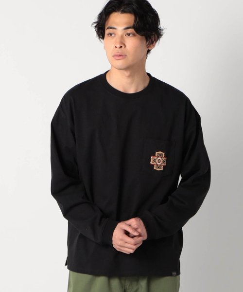 Grand PARK(グランドパーク)/PENDLETON  EMBROIDERYロングスリーブTシャツ/50