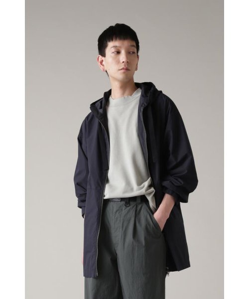 MHL.(エムエイチエル)/LIGHTWEIGHT COTTON NYLON PLAINWEAVE/BLACK