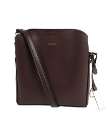 Ungrid(アングリッド)/ アングリッド Ungrid ショルダーバッグ ポシェット ミニ レディース 斜め掛け キーリングチャーム付 MINI SHOULDER BAG 50010S/ダークブラウン