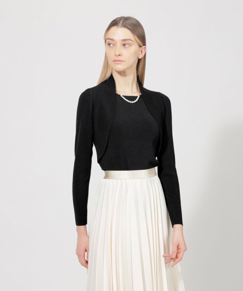 キュプラベーシック ショートニットボレロ ご自宅で手洗い可能です 洗濯表示に従ってお手入れしてください