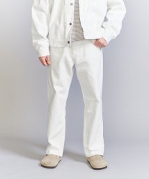 BEAUTY&YOUTH UNITED ARROWS(ビューティーアンドユース　ユナイテッドアローズ)/ハイツイスト デニム 5P クラシック －MADE IN JAPAN－/WHITE