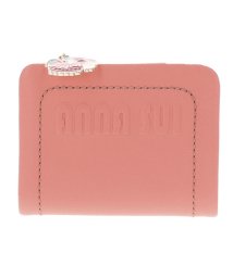 ANNA SUI BAG(アナスイ（バッグ）)/ソフティ ラウンド二つ折り財布/ピンク