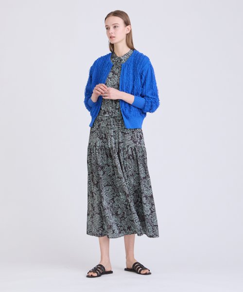 フリンジカーディガン 