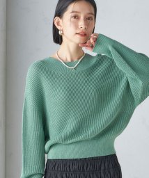 SHIPS WOMEN(シップス　ウィメン)/〈手洗い可能〉ペーパー コットン プルオーバー 24SS ◇/ライトグリーン