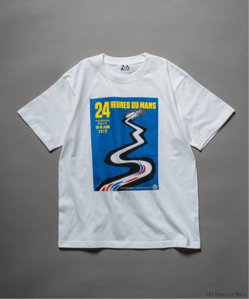 EDIFICE(エディフィス)/【24 Hours of Le Mans】 グラフィックプリント Tシャツ/ホワイト