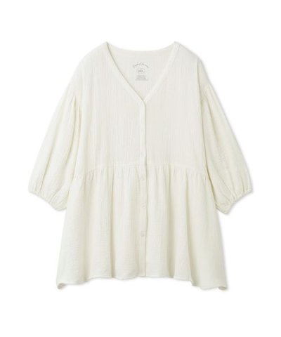 マタニティガーゼプルオーバー