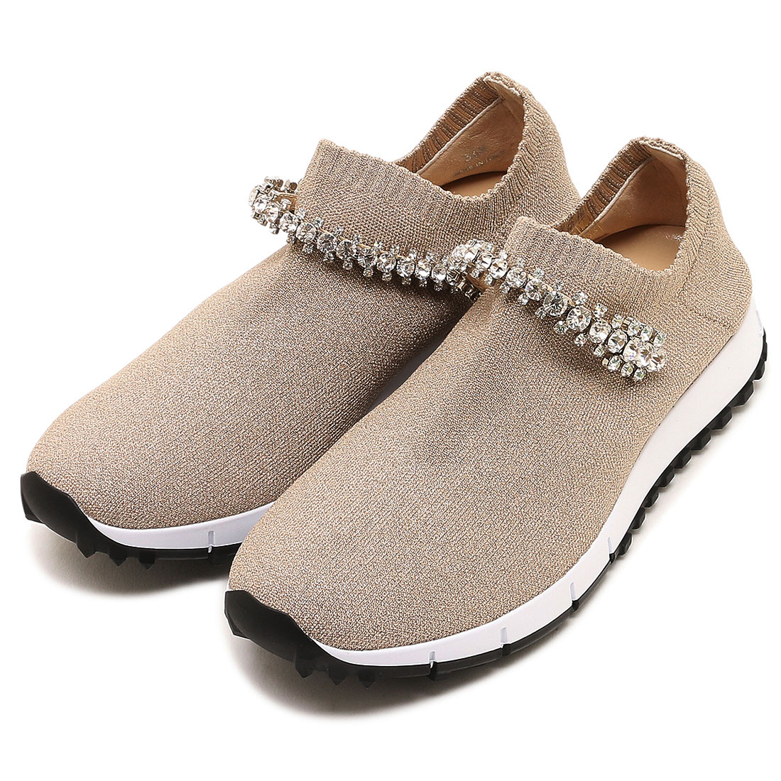 JIMMY CHOO ジミー チュウ VERONA クリスタルソックススニーカー
