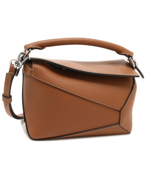 LOEWE(ロエベ)/ロエベ ショルダーバッグ ハンドバッグ パズルバッグ ミニバッグ ブラウン レディース LOEWE A510P88X26 2530/その他