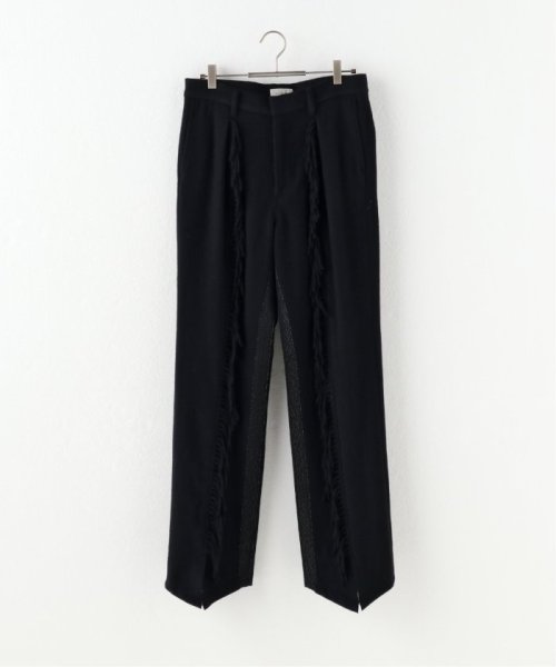 JOURNAL STANDARD(ジャーナルスタンダード)/【 BED J.W. FORD /  ベッドフォード 】 fringe pants/ブラック