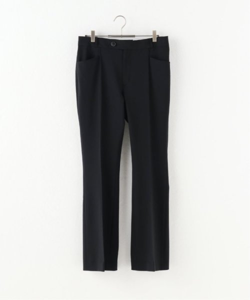 JOURNAL STANDARD(ジャーナルスタンダード)/【ERNEST W. BAKER / アーネストダブルベイカー】FLARE TROUSERS BLACK/ブラック