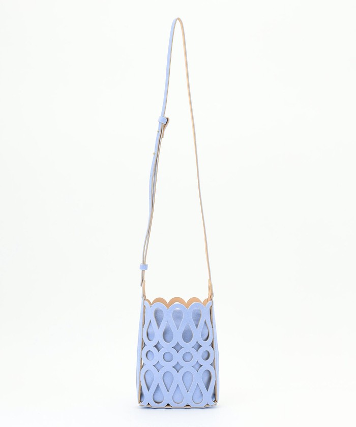 BEIGE 【洗える・一部店舗限定】MARY AL TERNA / MAZE ショルダーバッ POWDERBLUE F BEIGE 【洗える・一部店舗限定】MARY AL TERNA / MAZE ショルダーバッ POWDERBLUE F