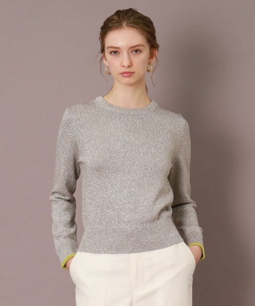 ラメリリヤーンニットプルオーバー 