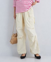 green label relaxing(グリーンレーベルリラクシング)/【別注】＜WILD THINGS＞PARACHUTE パラシュート パンツ/OFFWHITE