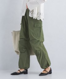 green label relaxing(グリーンレーベルリラクシング)/【別注】＜WILD THINGS＞PARACHUTE パラシュート パンツ/OLIVE