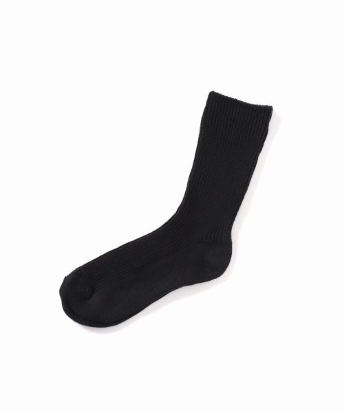 JOURNAL STANDARD(ジャーナルスタンダード)/【FOLL / フォル】sea island cotton authentic socks/ブラック