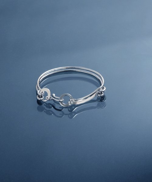 【YArKA/ヤーカ】assembly parts double line bangle [tojir un]/多パーツダブルラインバングル and the tojir with of YArKA/ヤーカ assembly parts double line bangle YArKA concept is ～やか verb it to who thinking 