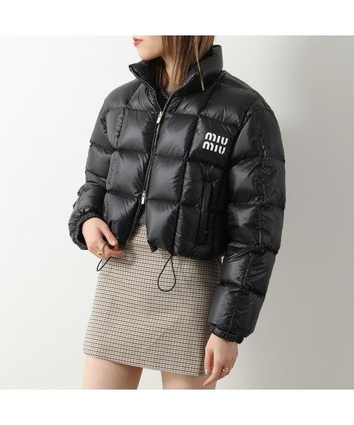 MIUMIU ダウンジャケット ML957 13FT ロゴ - 期間限定超特価