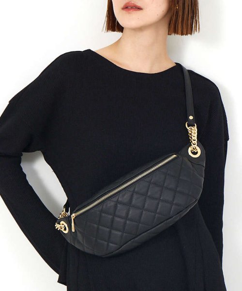 【AULENTTI/オウレンティ】キルティングウエストバッグ AULENTTI/オウレンティ