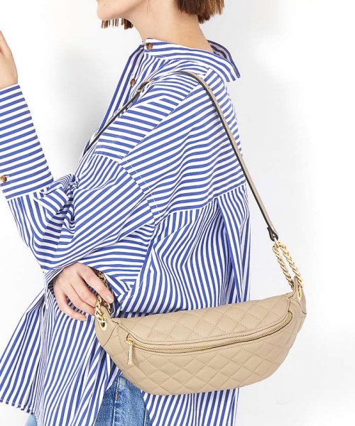 【AULENTTI/オウレンティ】キルティングウエストバッグ AULENTTI/オウレンティ