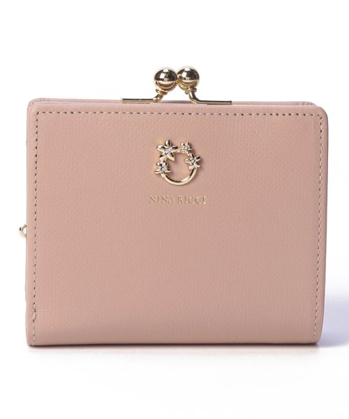 NINA RICCI(ニナリッチ（ウォレット）)/コンパクト財布【ジャルダンパース】/ピンク