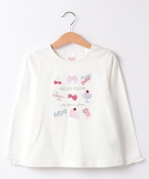 セール】6031215イチゴスウィーツ長袖Tシャツ(505862203) | メゾピアノ  