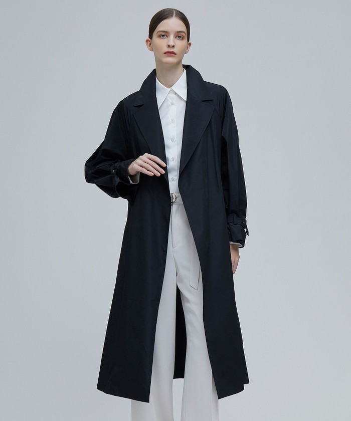 BEIGE CHARLOTTE / トレンチコート BLACK 2 BEIGE CHARLOTTE / トレンチコート BLACK 2