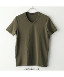 TOM FORD(トムフォード)/TOM FORD Tシャツ T4M09 104 Vネック 半袖 コットン/その他系3