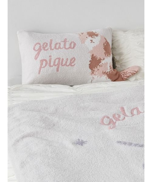 gelato pique Sleep(gelato pique Sleep)/【Sleep】【CAT DAY】ジャガードピローケース/IVR