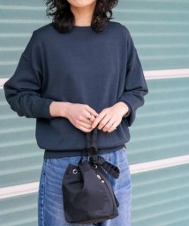 URBAN RESEARCH DOORS(アーバンリサーチドアーズ)/FORK&SPOON　クルーネックコンパクトニット/INDIGO