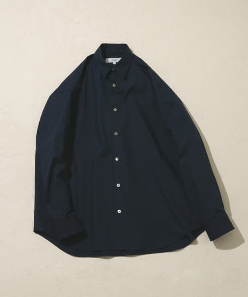 URBAN RESEARCH ROSSO(URBAN　RESEARCH　ROSSO（MEN）)/『WEB限定』『XLサイズあり』『防シワ』『防臭』ハイパフォーマンスブロードリラックスシャツ/NAVY