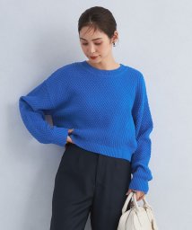 green label relaxing(グリーンレーベルリラクシング)/クロップド ニット プルオーバー －ウォッシャブル－/ROYAL