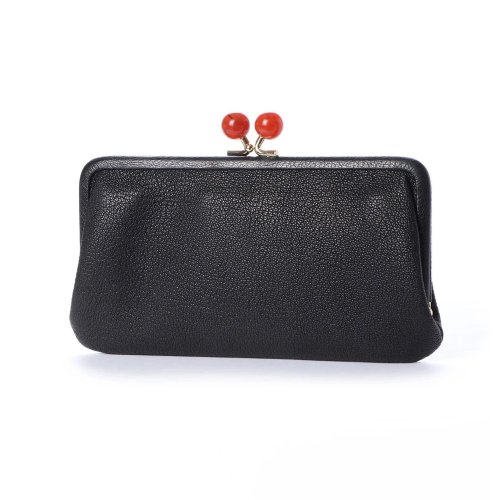 perche ペルケ アクリル玉がま口長財布 perche ペルケ