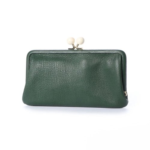 perche ペルケ アクリル玉がま口長財布 perche ペルケ