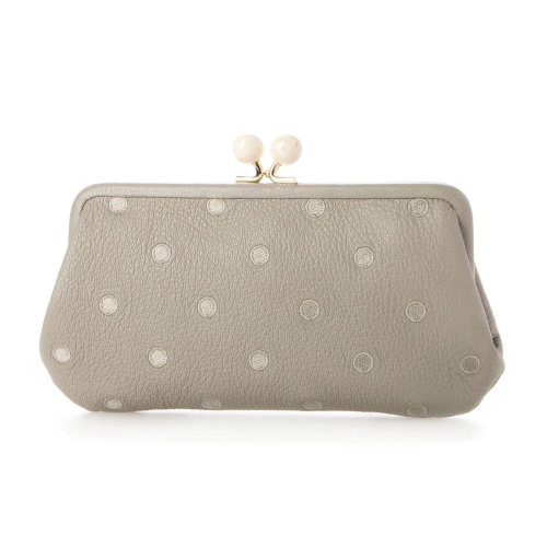 perche ペルケ アクリル玉がま口長財布 perche ペルケ