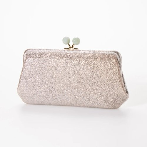 perche ペルケ アクリル玉がま口長財布 perche ペルケ