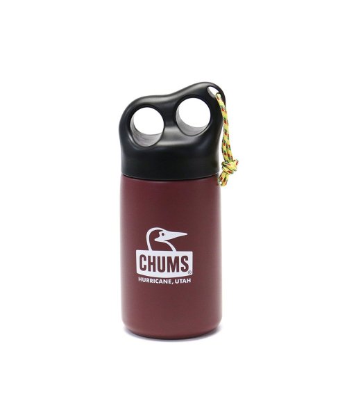 CHUMS(チャムス)/チャムス 水筒 CHUMS 320ml ステンレスボトル 蓋付き 保温 保冷 Camper Stainless Bottle 300 CH62－1919/ワイン