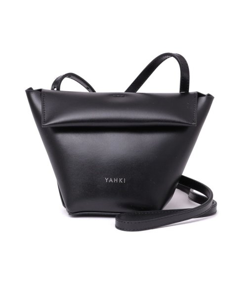 YAHKI: フラップ ショルダー バッグ YAHKI