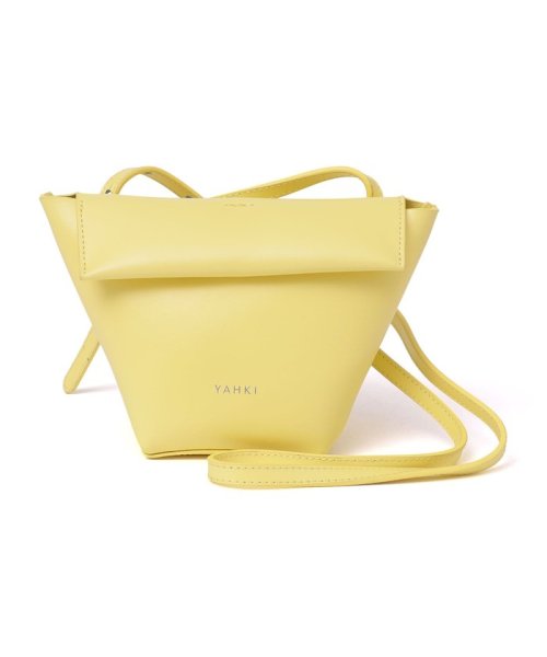 YAHKI: フラップ ショルダー バッグ YAHKI