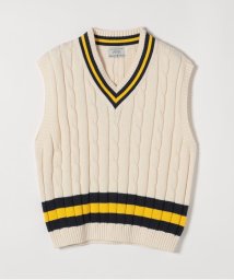 SHIPS any WOMEN/Oldderby Knitwear: コットン クリケット ニット ベスト/505872806