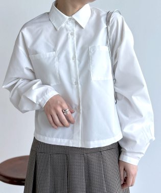 w closet/ショート丈シャツ/505872883