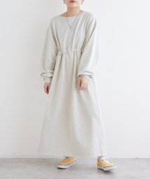 w closet/スウェットロングワンピース/505872897