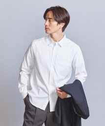 BEAUTY&YOUTH UNITED ARROWS(ビューティーアンドユース　ユナイテッドアローズ)/クリア オックスフォード レギュラー シャツ/WHITE