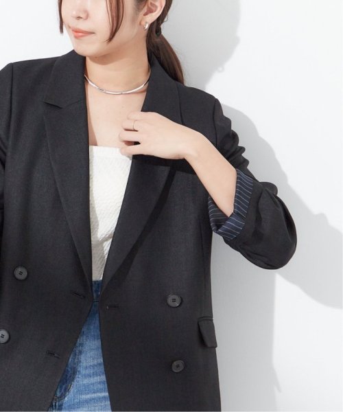 アイアス ダブルブレステッドジャケット 身長