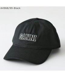 GANNI/GANNI ベースボールキャップ Cap ロゴ 帽子/505873810