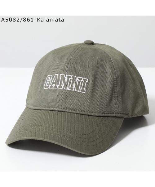 GANNI(ガニー)/GANNI ベースボールキャップ Cap ロゴ 帽子/その他系1