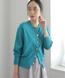 La Totalite(ラ　トータリテ)/【TORRAZZO DONNA/トラッゾドンナ】shell bijou cardigan/ブルー