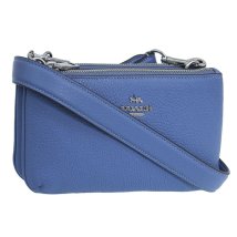 COACH/COACH コーチ DOUBLE ZIP ダブル ジップ 斜めがけ ショルダー バッグ レザー/505874275