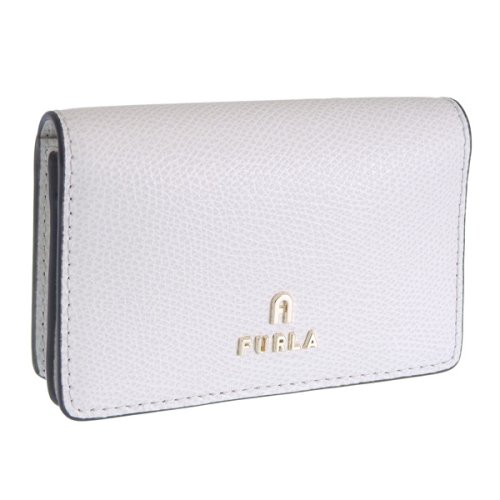 FURLA(フルラ)/FURLA フルラ CAMELIA カメリア カード ケース 名刺入れ レザー/ホワイト