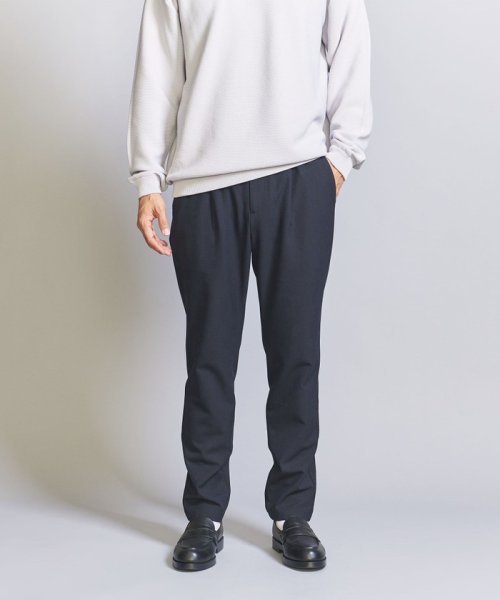 BEAUTY&YOUTH UNITED ARROWS(ビューティーアンドユース　ユナイテッドアローズ)/TR ピンヘッド 1P イージーパンツ/NAVY